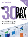 Cover image for The 30 Day MBA